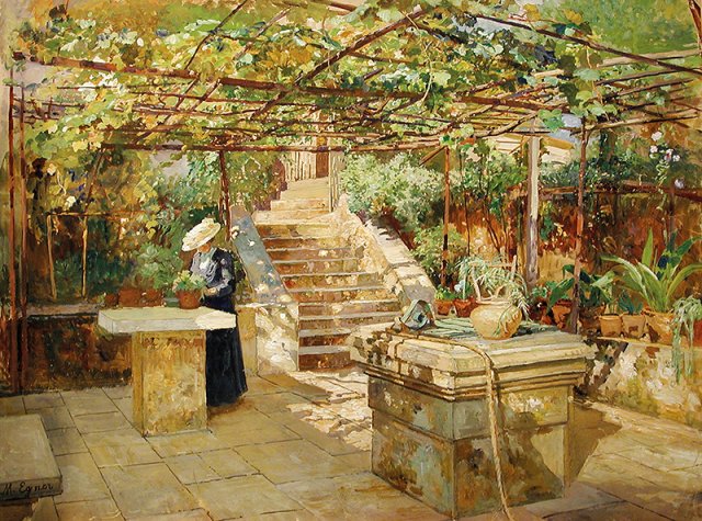 Marie Egner, Pergola
